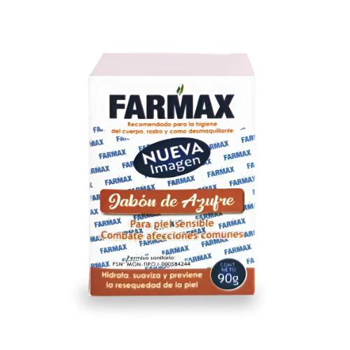JABON DE AZUFRE 90GR (FARMAX)